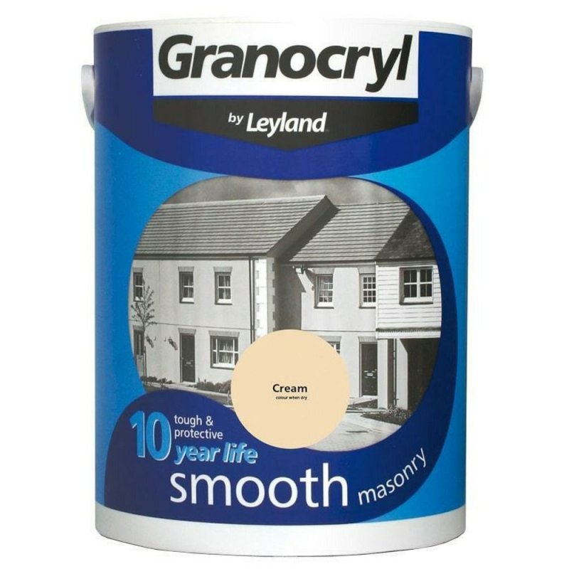 Granocryl 5L Smooth Cream Masonry Paint | Pease of Garforth