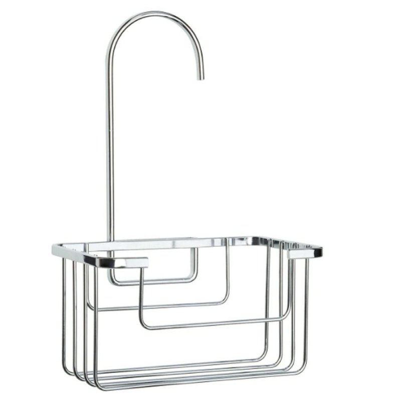 Croydex QM260441 No Rust Chrome Shower Riser Rail Caddy Pease of Garforth