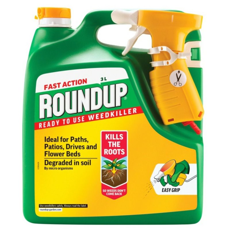 Roundup 3L Fast Acting Weedkiller Ready To Use Gun | Pease Of Garforth