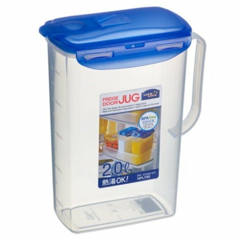 Lock & Lock HPL735 2L Fridge Door Juice Container Pease of Garforth