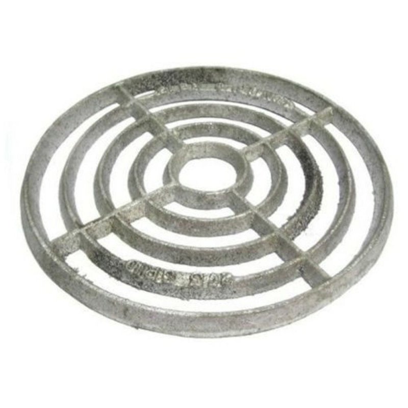 9" 224mm Round Cast Alloy Outdoor Metal Drain Cover / Grate Pease of