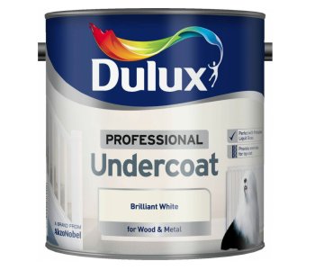 2.5L Dulux Professional Undercoat - Brilliant White | Pease Of Garforth