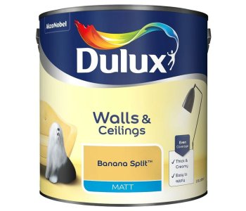 2.5L Dulux Banana Split Vinyl Matt Emulsion Paint | Pease Of Garforth